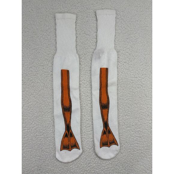 Vtg Heartland Apparel 90s Duck TShirt & Socks Sleep Set OSFA Single Stitch - Picture 9 of 11